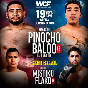  Brayan Soto "Pinocho" VS Mario Abad